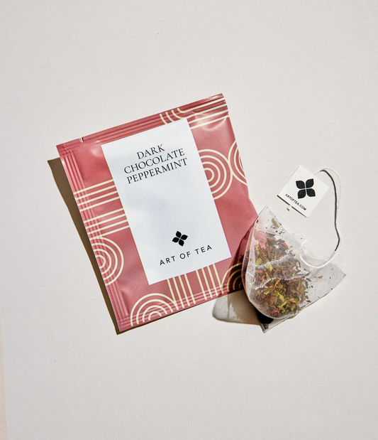 Art of Tea - Dark Chocolate Peppermint (Black Tea) - Sachets (50ct case)