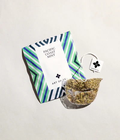 Art of Tea - Pacific Coastal Mint (Herbal Tea) - Sachets (50ct case)