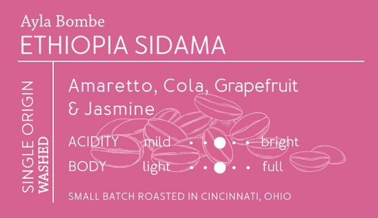 Ethiopia Sidama Washed (12oz 6-pack)