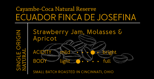 Ecuador Finca De Josefina (12oz 6-pack) **LIMITED OFFERING**