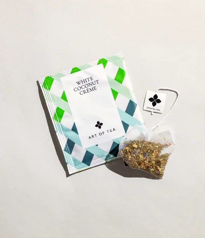 Art of Tea - White Coconut Creme (White Tea) - Sachets (50ct case)